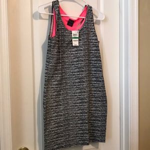 Material Girl Active mini dress w/built in bra